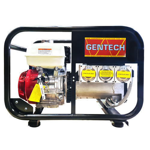 Gentech EP8000HSR-RCD (8.0KVA) Honda Generator - RCD Protection