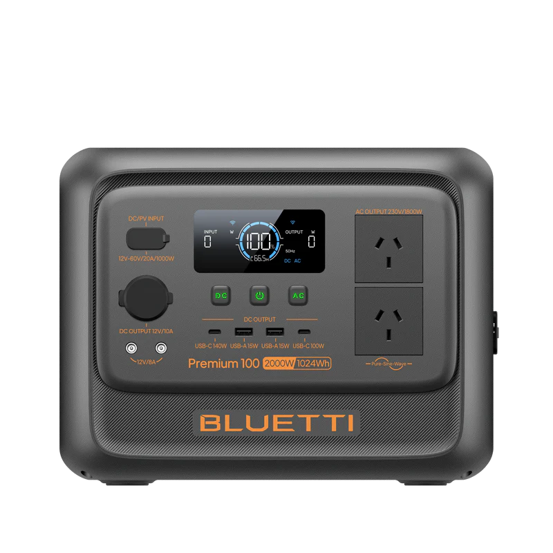 Bluetti Premium 100 V2 Portable Power Station - 2000 Watts