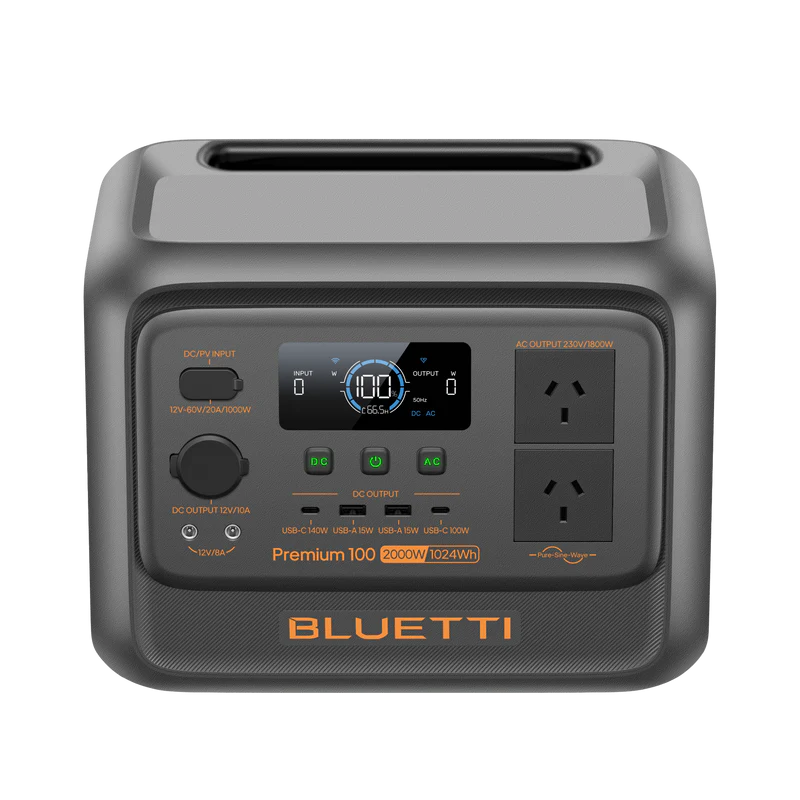 Bluetti Premium 100 V2 Portable Power Station - 2000 Watts