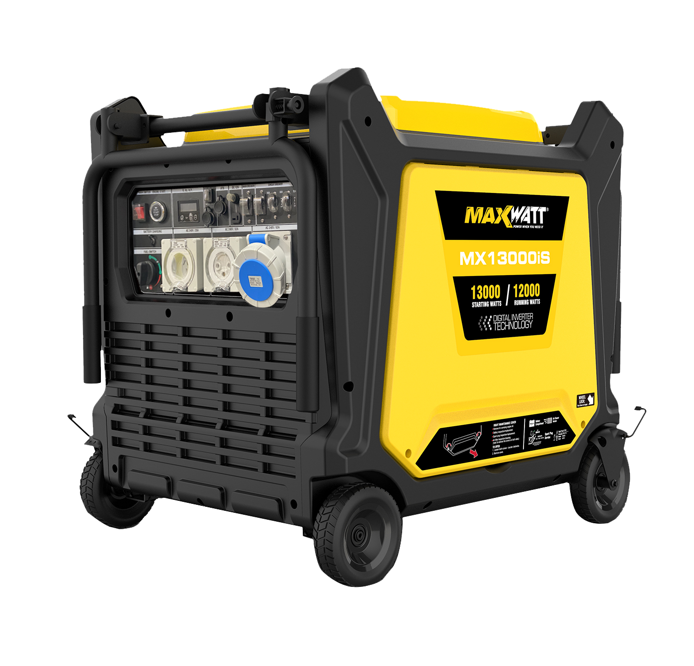 Maxwatt MX13000iS (13000 Watt) Auto Start Inverter Generator