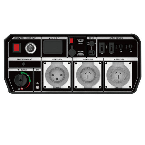 Maxwatt MX13000iS (13000 Watt) Auto Start Inverter Generator