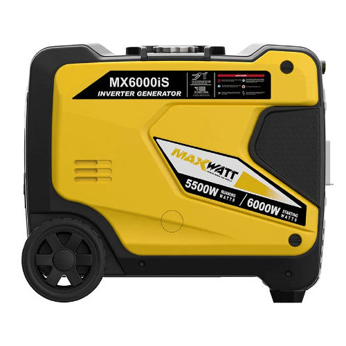 Maxwatt MX6000iS (6000 Watt) Petrol Inverter Generator