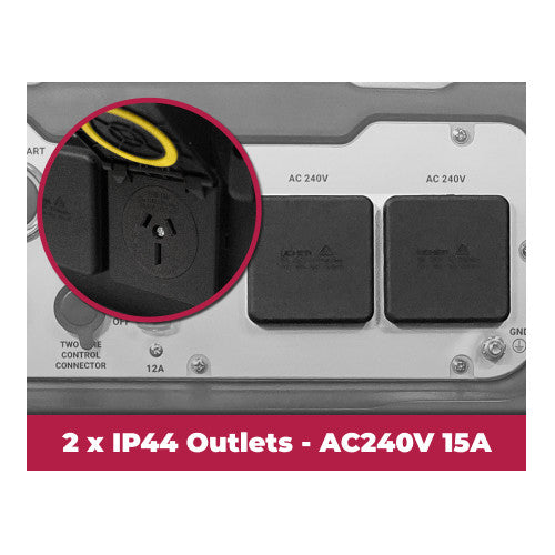 Welling & Crossley P3750 3.75KVA Portable Generator