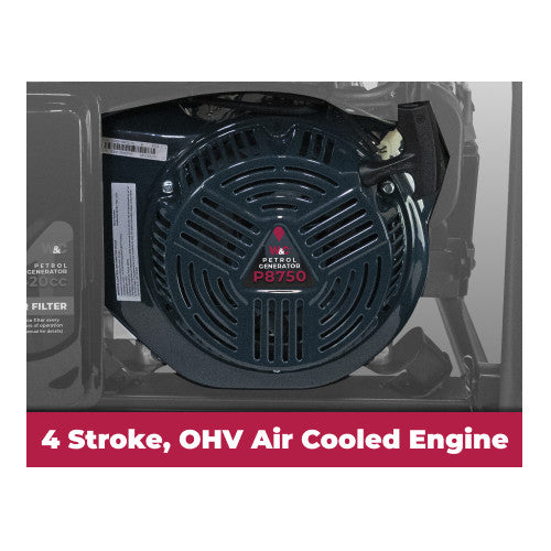 Welling & Crossley P8750 8.75KVA Portable Generator