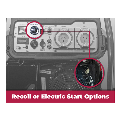 Welling & Crossley P8750 8.75KVA Portable Generator