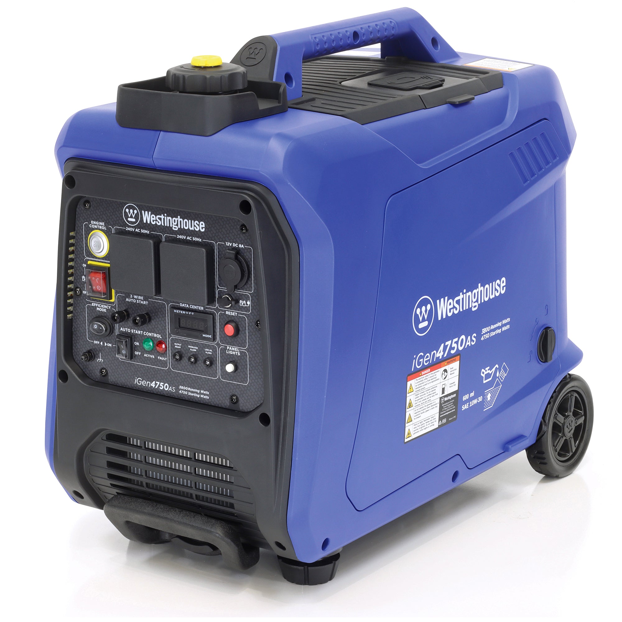 Westinghouse iGEN4750AS Auto Start Inverter Generator