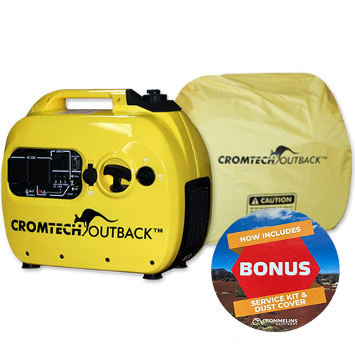 Cromtech Outback (2400 watt) Inverter Generator - Package Deal