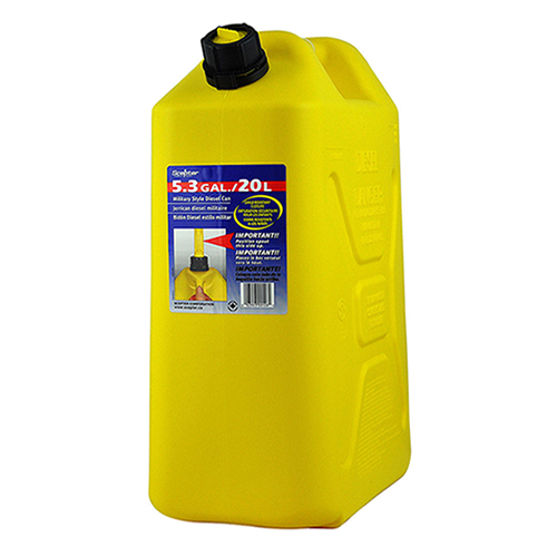 Plastic 20 Litre Diesel Can - Includes Pourer Spout
