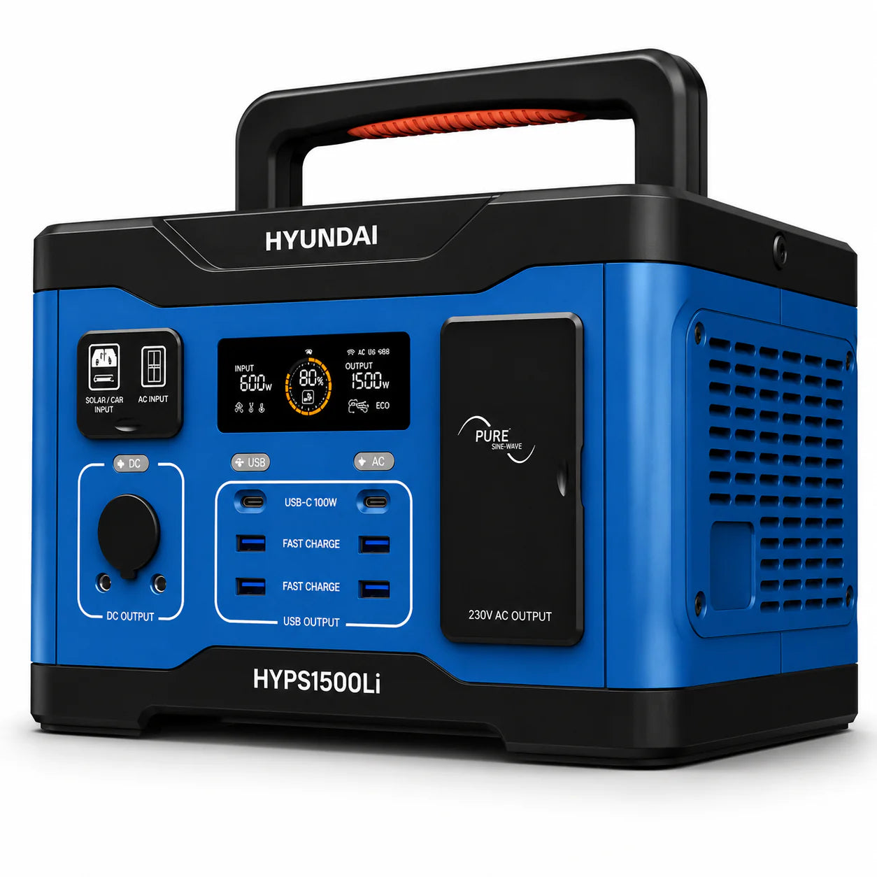 Hyundai HYPS1500 1500 Watt Portable Power Station