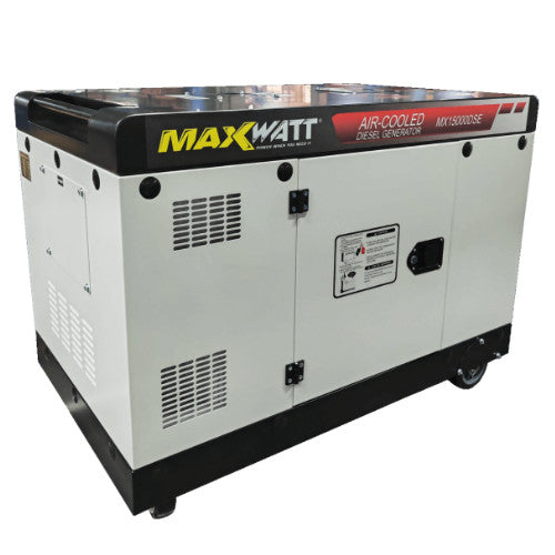 Maxwatt MX15000DSE (15KVA) Silenced Diesel Generator