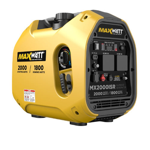 Maxwatt MX2000iSR (2000 Watt) Inverter Petrol Generator