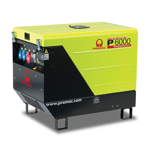 Pramac P6000 5.9kVA Silenced Diesel Generator