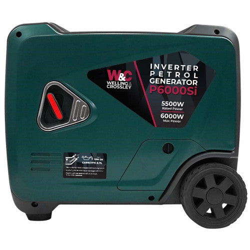 Welling & Crossley P6000Si (6000 watt) Inverter Generator