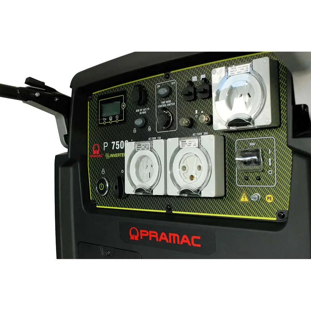 Pramac P7500i 7.0KVA Auto Start Inverter Generator