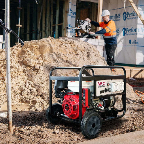 Welling & Crossley P7750H 7.5KVA Portable Generator