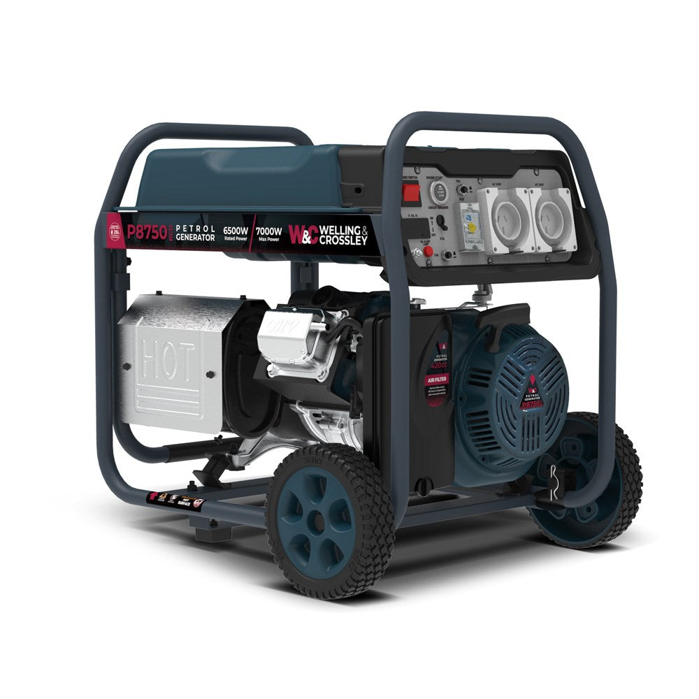 Welling & Crossley P8750RCD 8.75KVA Portable Generator