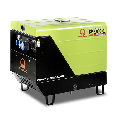 Pramac P9000 8.8kVA Silenced Diesel Generator