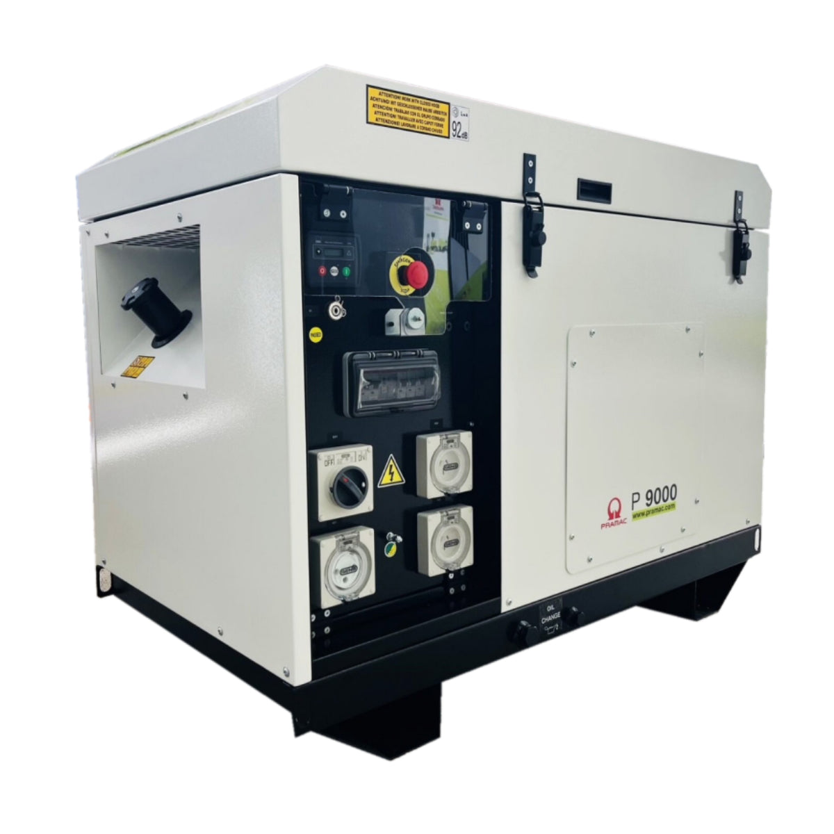 Pramac P9000 8.0kVA Silenced Diesel Generator